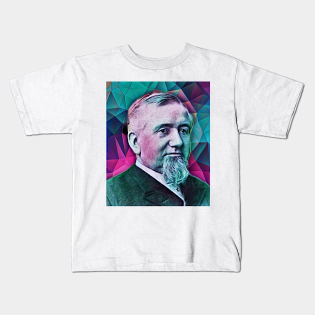 George Pullman Portrait | George Pullman Artwork 4 Kids T-Shirt by JustLit